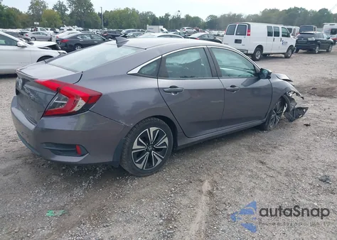 2017 Honda Civic Ex-T from USA, damaged, VIN 19XFC1F36HE210159
